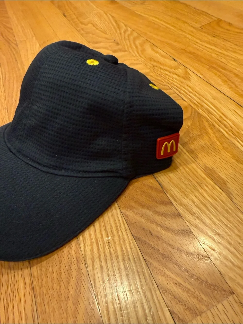 Black and Yellow McDonald’s Hat